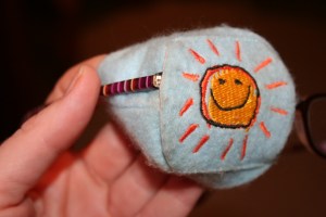 the patch with the last glasses it was worn over